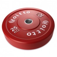 Набор цветных бамперных дисков Voitto 25 кг (2 шт) - d51